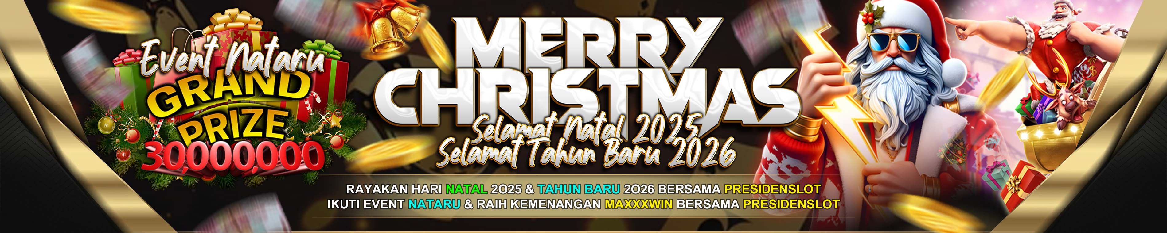 Christmas NATAL 2025 TAHUN BARU 2026 PRESIDENSLOT